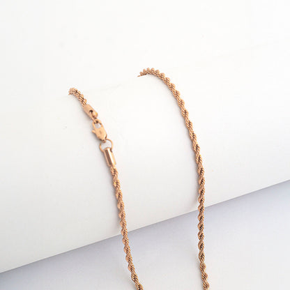 Cadena Eterna Rosa 45 cm